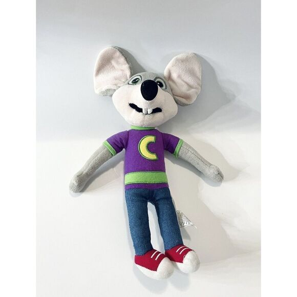 Official Chuck E Cheese Rare Collectors Edition Soft Plushy Doll 13" New Design - Picture 1 of 3